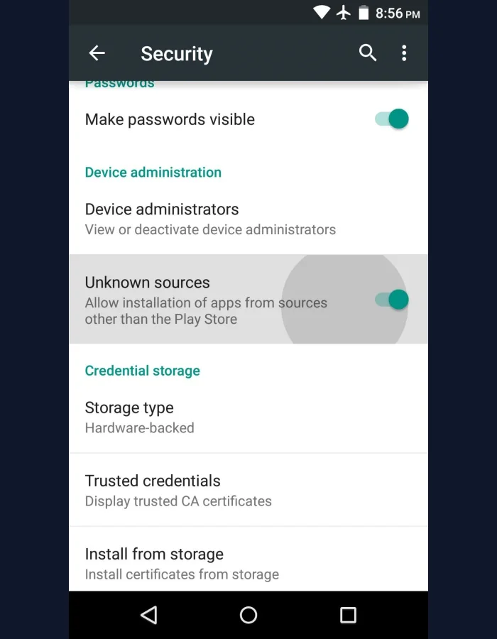 Contextual system breakdown of Biometric Fingerprint & Face ID Login